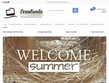 Tablet Screenshot of ecualanda.nl
